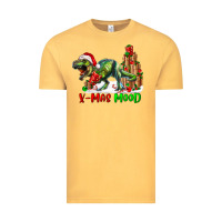 Vintage Mustard T- Rex X-Mas Mood Vintage Tee - RanaPortraitStore