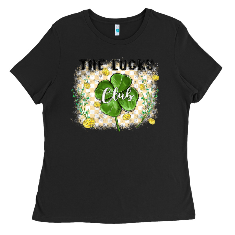 The Lucky Club Ladies Tee by MaliasSmallBusiness | Teevron