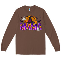 Chestnut Halloween Mama Long Sleeve Tee - texasbilliewilder