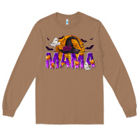 Toasted Coconut Halloween Mama Long Sleeve Tee - texasbilliewilder