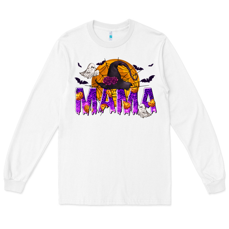 Halloween Mama Long Sleeve Tee by texasbilliewilder | Teevron