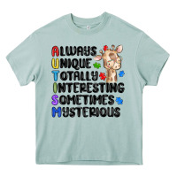 Arona always unique autism Heavy Core Tee - MaliasSmallBusiness
