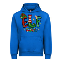 Cobalt Elf Squad Urban Hoodie - CowhideDigitalArt