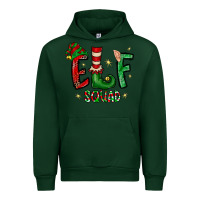 Forest Green Elf Squad Urban Hoodie - CowhideDigitalArt