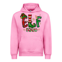 Fuchsia Pink Elf Squad Urban Hoodie - CowhideDigitalArt