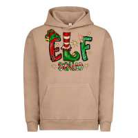 Pigment Burro Elf Squad Urban Hoodie - CowhideDigitalArt
