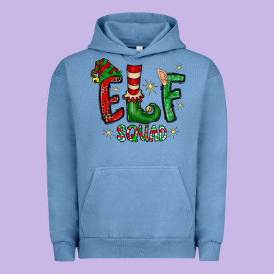 Elf Squad Urban Hoodie Designed By Cowhidedigitalart