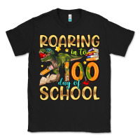 Black roaring in to 100 day of school Classic Tee - Artiststas