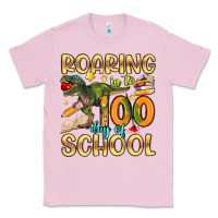 Bubblegum Pink roaring in to 100 day of school Classic Tee - Artiststas
