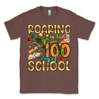 Chestnut roaring in to 100 day of school Classic Tee - Artiststas