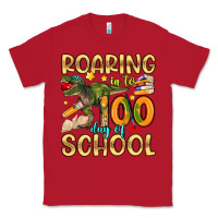 Red roaring in to 100 day of school Classic Tee - Artiststas
