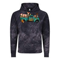 Cloud Black farm animals truck Vintage Hoodie - Jasminsmagicworld