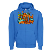 True Royal Thanksgiving Coffee Mug Zipper Hoodie - FaDigitalArtStudio