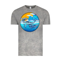 Cloud Rock humpback whale Vintage Tee - BarkalooDesign