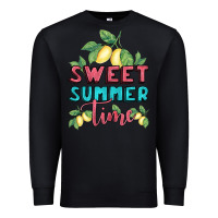 Black sweet summer time lemonade Premium Sweatshirt - BundleAndBundleShop