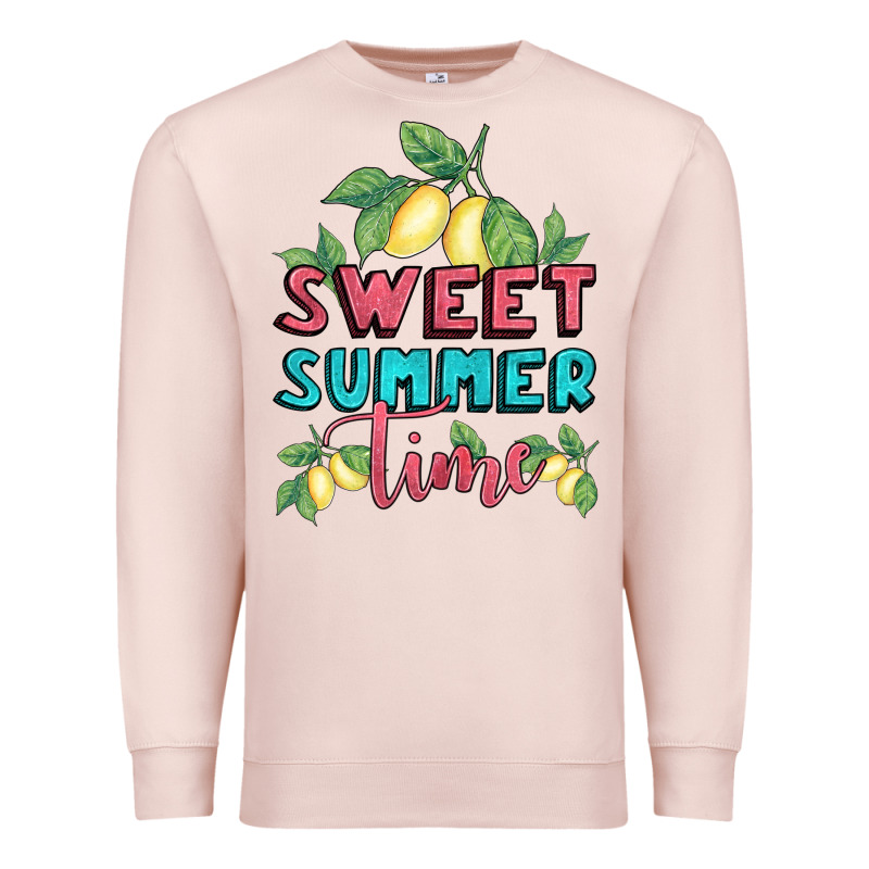 Sweet Summer Time Lemonade Premium Sweatshirt by BundleAndBundleShop | Teevron
