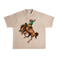 French Oak Bucking Bronco Rodeo Urban Heavy Tee - Bettercallsaul