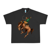 Pigment Black Bucking Bronco Rodeo Urban Heavy Tee - Bettercallsaul