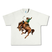 Pistachio Bucking Bronco Rodeo Urban Heavy Tee - Bettercallsaul