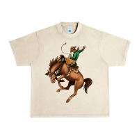 Sandshell Bucking Bronco Rodeo Urban Heavy Tee - Bettercallsaul