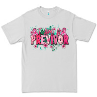 Dove Grey i am a previvor Premium Tee - NancyCooperArtShop