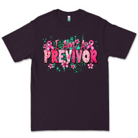 Plum i am a previvor Premium Tee - NancyCooperArtShop