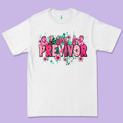 I Am A Previvor Premium Tee Designed By Nancycooperartshop