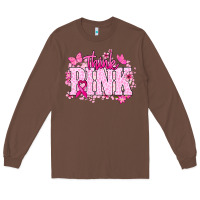 Chestnut Think pink Long Sleeve Tee - NancyCooperArtShop