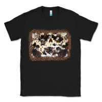Black Cowhide Leopard Background Classic Tee - JahusDesignShop