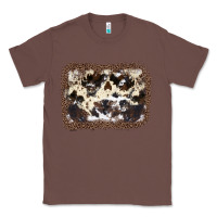 Chestnut Cowhide Leopard Background Classic Tee - JahusDesignShop