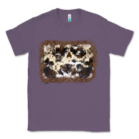 Lavender Cowhide Leopard Background Classic Tee - JahusDesignShop