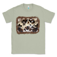 Matcha Cowhide Leopard Background Classic Tee - JahusDesignShop