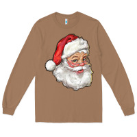Toasted Coconut Santa Claus Long Sleeve Tee - RanaPortraitStore