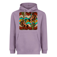 Lavender native american aztec seamless pattern 5 Heavyweight Hoodie - BundleAndBundleShop