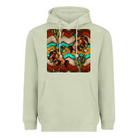Matcha native american aztec seamless pattern 5 Heavyweight Hoodie - BundleAndBundleShop
