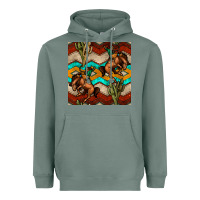 Sage native american aztec seamless pattern 5 Heavyweight Hoodie - BundleAndBundleShop