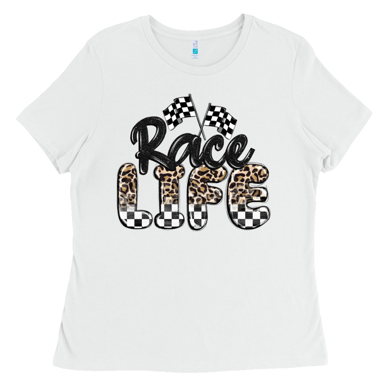 Race Life Ladies Tee by MaliasSmallBusiness | Teevron