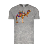 Cloud Rock camel with colorful saddle Vintage Tee - BarkalooDesign