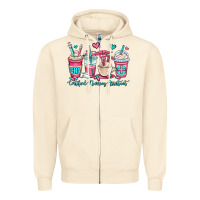 Sandshell cna certified nursing assistant coffee cups Zipper Hoodie - OliviaCreatesArt