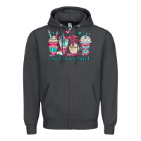 Smoke cna certified nursing assistant coffee cups Zipper Hoodie - OliviaCreatesArt