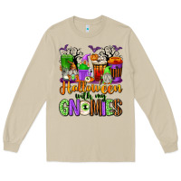 Mushroom Halloween with My Gnomies Coffee Cups Long Sleeve Tee - texasbilliewilder