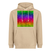 Mushroom colorful tiger seamless pattern Heavyweight Hoodie - BundleAndBundleShop