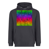 Smoke colorful tiger seamless pattern Heavyweight Hoodie - BundleAndBundleShop