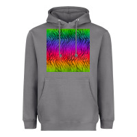 Storm colorful tiger seamless pattern Heavyweight Hoodie - BundleAndBundleShop