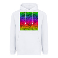 White colorful tiger seamless pattern Heavyweight Hoodie - BundleAndBundleShop