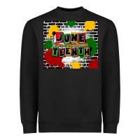 Black juneteenth free ish since 1865 Heavyweight Sweatshirt - CowGirlArtShop