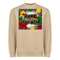 Mushroom juneteenth free ish since 1865 Heavyweight Sweatshirt - CowGirlArtShop