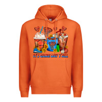 Carrot It's Game Day Y'all Basketball Coffee Cups Premium Hoodie - FaDigitalArtStudio