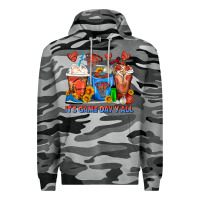 Slate Camo It's Game Day Y'all Basketball Coffee Cups Premium Hoodie - FaDigitalArtStudio