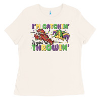 Bone i'm catchin' if you're throwin' Ladies Tee - MaliasSmallBusiness